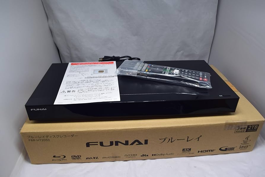 FUNAI FBR-HW2050 2チューナー 2TBブルーレイレコーダー FBR-HW2050｜レコーダー／プレーヤー｜FUNAI製品情報